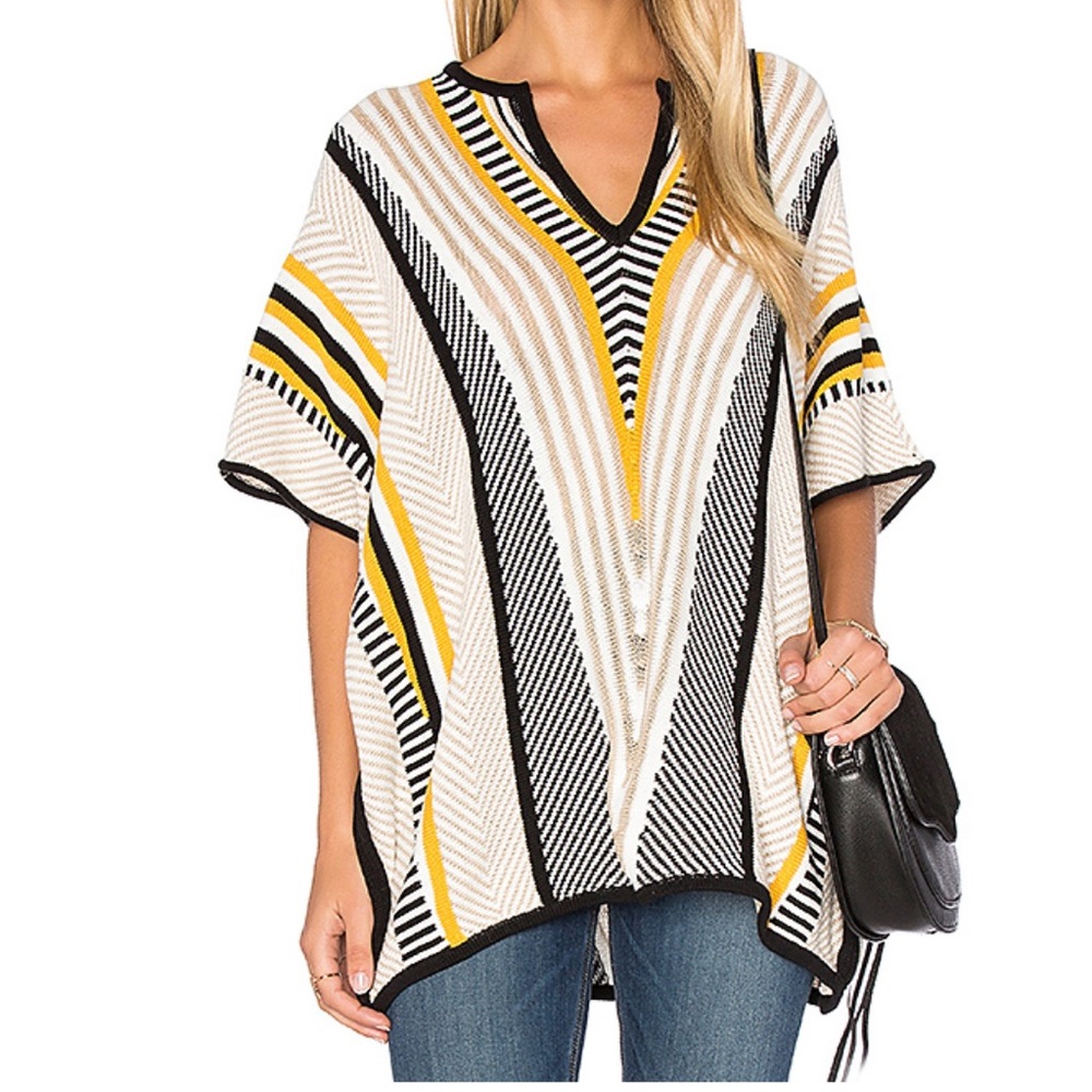 Trina Turk Women’s Tyla Poncho in Toucan Print in Size xsmall/Small